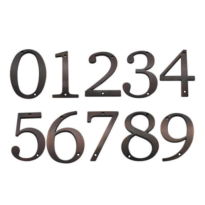 Merum Brons huisnummer - alle nummers