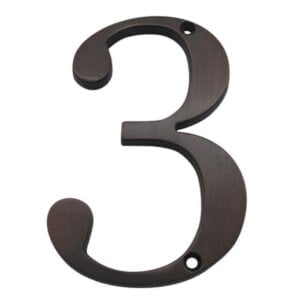 Merum Bronze husnummer - husnummer 3
