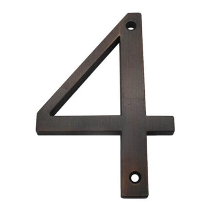 Merum Bronze husnummer - husnummer 4