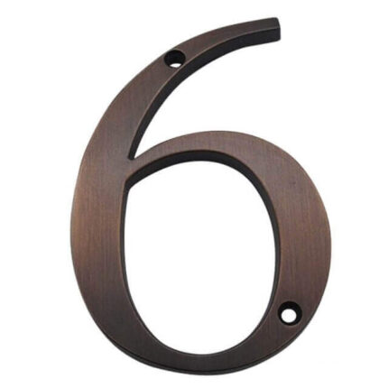 Merum Bronze husnummer - husnummer 6