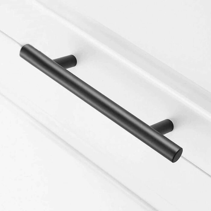 Handgreep Rond Zwart - Handvat sfeerfoto 1