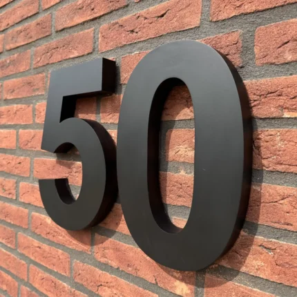 lerop-zwart-huisnummer-30cm-3D-moderne-nummer-zijaanzicht1